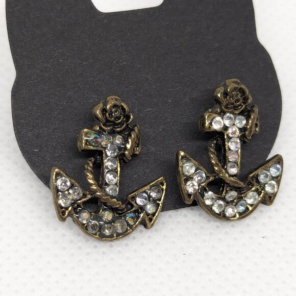 Anchor Earrings - Picture 1 of 1